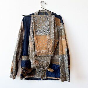 Patchwork Men's Jacket